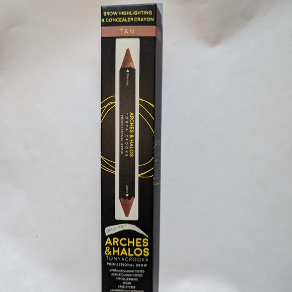 Arches & Halos Other - 🌷4/$20 Brow Highlighter & Concealer Crayon Dual Ended TAN Arches & Halos NIB